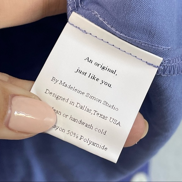 Madeleine Simon Studio The Lazy Artist PJs Pink Purple Size Small - Picture 8 of 8